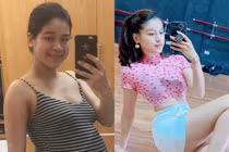 Người phụ nữ giảm 16 kg sau khi sinh con