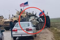 Thiết giáp Mỹ nào suýt bị xe bọc thép BTR-82A của Nga tông trúng ở Syria?