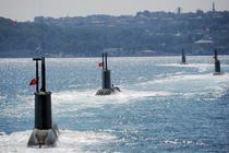 Sức mạnh hạm đội tàu ngầm Thổ Nhĩ Kỳ vừa nghi chặn đầu tàu Nga đến Syria 