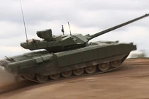 Vừa sang Syria, xe tăng T-14 Armata Nga đã bị phiến quân phá hủy?