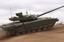 Vừa sang Syria, xe tăng T-14 Armata Nga đã bị phiến quân phá hủy?
