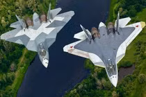 Tiêm kích tàng hình Su-57 thử nghiệm tên lửa mới chặn được F-35