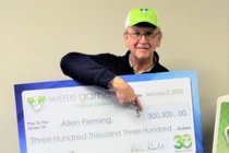 Một lần chơi xổ số, trúng liền 3 giải nhất gần 7 tỷ đồng