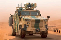 Thu được xe bọc thép kháng mìn Thổ Nhĩ Kỳ... Nga vội mang về nước nghiên cứu