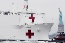 Tàu bệnh viện USNS Comfort Hải quân Mỹ đã hết nhiệm vụ ở New York
