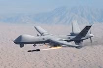 UAV MQ-9 Reaper phóng AIM-9X diệt gọn mục tiêu tên lửa hành trình