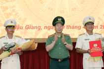 Thượng tá Huỳnh Việt Hòa giữ chức vụ Giám đốc Công an Hậu Giang