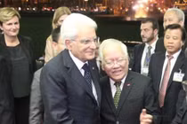 Ảnh lãnh đạo TP HCM hội kiến, chiêu đãi Tổng thống Italia