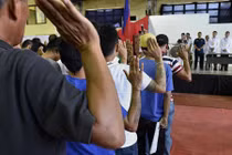 Hàng loạt cảnh sát Philippines dính án ma túy ra đầu thú