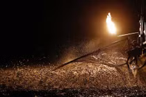 Độc đáo nghề bắt cá bằng mồi lửa ở Đài Loan