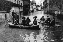 Trận lũ lụt ở Paris năm 1910 qua ảnh