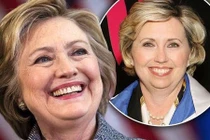 Sốt xình xịch chùm ảnh “bản sao” bà Hillary Clinton