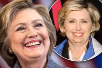 Sốt xình xịch chùm ảnh “bản sao” bà Hillary Clinton