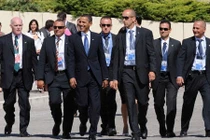 Đoàn tháp tùng hùng hậu của Tổng thống Obama