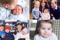 Tiểu Công chúa Charlotte một năm qua ảnh