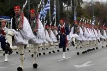 Chùm ảnh lễ duyệt binh hoành tráng ở Hy Lạp