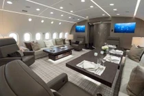 Soi “khách sạn di động” lộng lẫy trên chiếc Boeing 787 BBJ