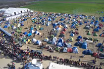 Cận cảnh “làng tị nạn” trên biên giới Hy Lạp-Macedonia