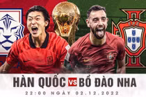 Nhận định soi kèo Bồ Đào Nha vs Hàn Quốc 22h 2/12 bảng H World Cup 2022