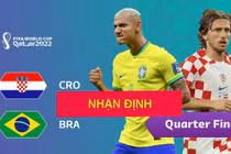 Nhận định soi kèo Brazil vs Croatia 22h 9/12 vòng tứ kết World Cup 2022