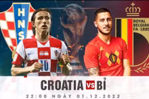 Nhận định soi kèo Croatia vs Bỉ 22h 1/12 bảng F World Cup 2022