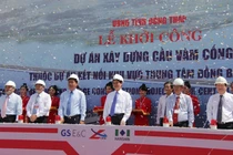 Thủ tướng phát lệnh khởi công cầu Vàm Cống
