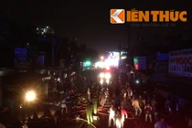 Đang nỗ lực dập tắt đám cháy lớn tại TP HCM