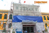 Xem công đoạn "lột xác" bưu điện 130 năm ở Sài Gòn
