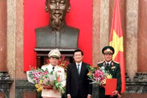 Có thêm 2 thượng tướng quân đội và công an