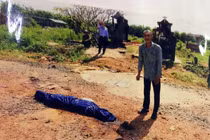 Cuồng ghen, chồng giết vợ đem xác ra nghĩa trang phi tang