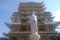 Độc đáo ngôi chùa có tòa chánh điện cao nhất Việt Nam