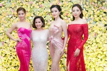 Kỳ Duyên quyến rũ hội ngộ Huyền My, Diễm Trang 