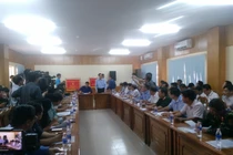 Bộ trưởng Nguyễn Xuân Cường chỉ đạo phòng chống bão số 9