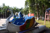 Cảnh hoang tàn, nhếch nhác ở công viên lớn nhất Đà Nẵng