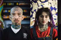 Cuộc sống của những thanh niên xăm kín mặt ở Sài Gòn