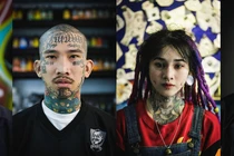 Cuộc sống của những thanh niên xăm kín mặt ở Sài Gòn