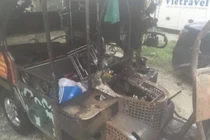 Ô tô tông xe thương binh ở Hà Nội: Trích xuất camera truy tài xế