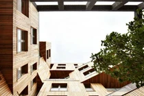 Tòa nhà gỗ chéo lạ mắt cao nhất tại châu Âu