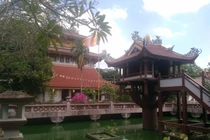 Cực độc ngôi chùa Một Cột có một không hai ở Sài Gòn 