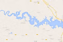 Cận cảnh dòng sông hình rồng khiến dân Trung Quốc phát cuồng