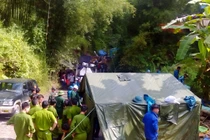 Sập hầm than ở Hòa Bình: Tìm thấy một nạn nhân mắc kẹt