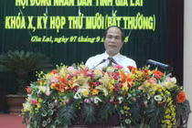 HĐND tỉnh Gia Lai họp bất thường bầu chủ tịch mới