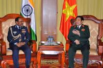 Tướng Ấn Độ mong tăng cường hợp tác với QĐND Việt Nam
