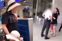 Nữ đại úy công an náo loạn sân bay Tân Sơn Nhất bị đề xuất giáng cấp bậc