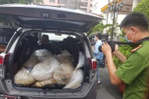 Cận cảnh kiểm đếm lô ma túy ketamine 500 tỷ ở SG