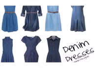 Các kiểu váy jeans hợp với mọi vóc dáng