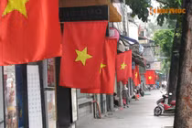Ngắm Hà Nội trang hoàng lộng lẫy đón Quốc khánh 2/9