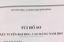 Mua hồ sơ xét tuyển đại học, cao đẳng ở đâu?