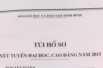 Mua hồ sơ xét tuyển đại học, cao đẳng ở đâu?