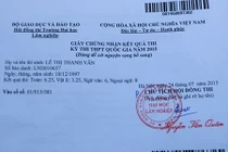 Mất giấy chứng nhận điểm thi đại học thì phải làm gì?